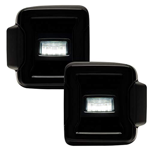 ORACLE Lighting Compatible with Jeep Wrangler JL “Black Series” LED Tail Lights, Part #5852-504