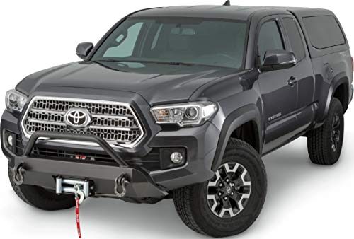 WARN 100044 Semi-Hidden Mid-Frame Winch Mount Kit for Toyota Tacoma (2016-2018) , GRAY