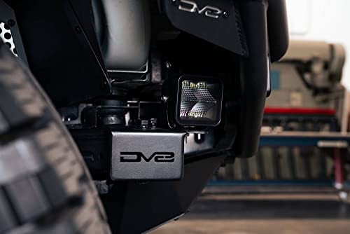 DV8 Offroad Crash Bar Caps with Accessory Mount for 2021-2022 Ford Bronco | Fits Up to 35" Tires | Cleans up Unfinished Crash Bars | Mounts LED Pod Lights, Rock Lights, RGB Accent Lights, or GoPro