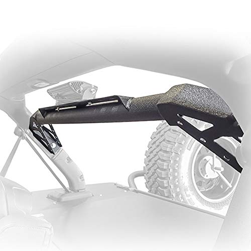 DV8 Offroad Rear Speaker & Light Bar Mount for 2018-2023 Jeep Wrangler JL | Multiple Accessory Mounting Options | Fits Inside Rear Roll Bar | Hard Tops Only