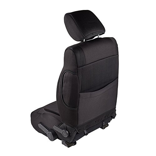 Smittybilt Neoprene Front and Rear Seat Cover Kit (Black) - 471401