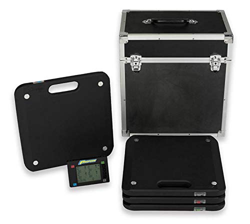ProForm Vehicle Scale, Slim, Electric, 15 in Square, 1750 Capacity Pad, Wireless, Case/Controller/Pads, Kit (TCI67644)