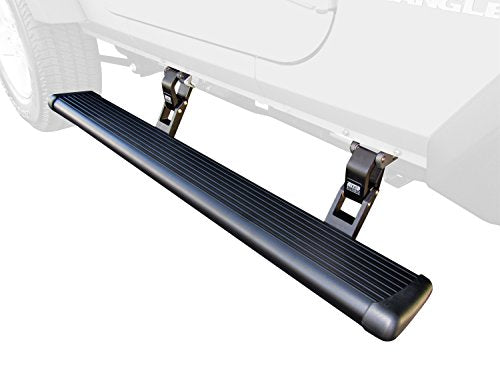 AMP Research 76330-01A PowerStep Running Boards, Plug N Play System for 2014-2017 Jeep Grand Cherokee, Gas Only , Black