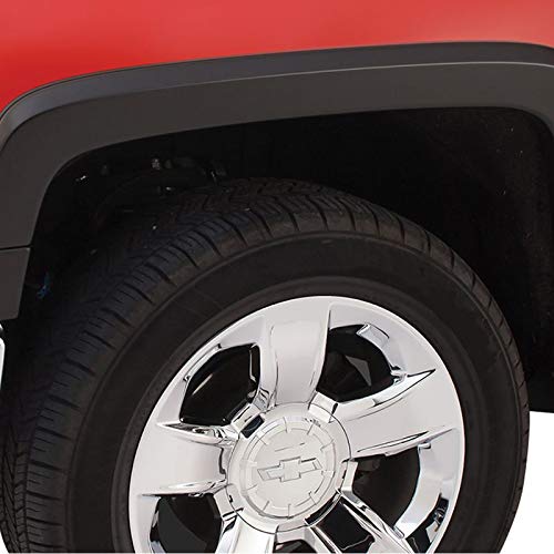 Bushwacker OE Style Factory Front & Rear Fender Flares | 4-Piece Set, Black, Smooth Finish | 50917-02 | Fits 2010-2018 Dodge Ram 2500, 3500 (Includes Dually)