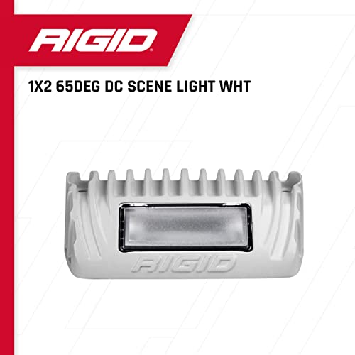 Rigid Industries - White DC Scene Floodlight (1x2 65 Degree ) One Size For Auto, RV, ATV