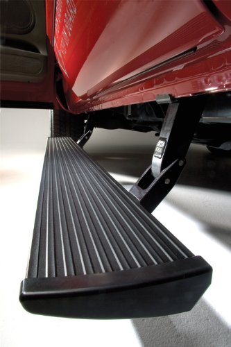 AMP Research 76147-01A PowerStep Electric Running Boards Plug N' Play System for 2015-2016 Silverado & Sierra 2500/3500 Diesel with Double & Crew Cabs,Black,Large