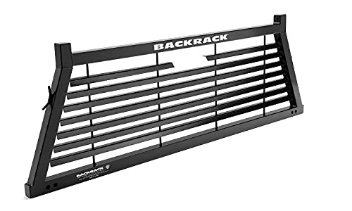 BackRack Louvered Rack Frame Only | Black, No Drill | 12800 | Fits 2017-2020 Ford F-250/F-350/F-450 Super Duty; 2002-2023 Dodge RAM 1500; 2002-2023 Dodge RAM 2500/3500 & Others