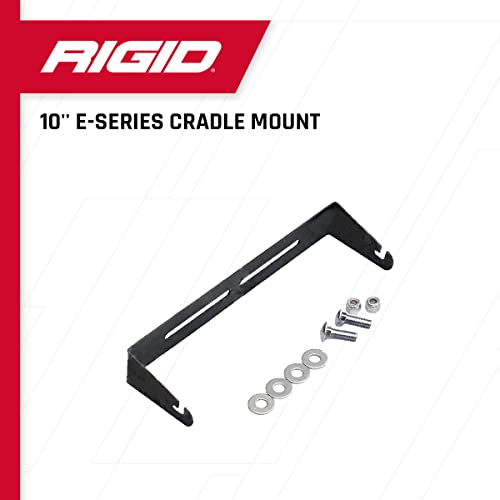 Rigid Industries 41010 | 10'' E-Series Cradle Mount: Automotive Light Mount