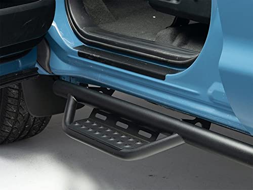 N-Fab Nerf Steps RS | Textured Black, Cab Length | 119418012 | Fits 2019-2023 Chevrolet/GMC 1500, 2020-2021 2500 / 3500 (Next Generation) Crew Cab All Beds, SRW / DRW Gas / Diesel