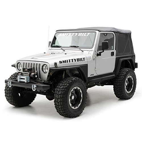 Smittybilt XRC Rear Bolt-on Flares for TJ - 76875, Textured Black