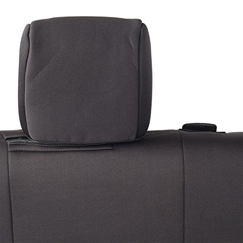 Smittybilt Neoprene Front and Rear Seat Cover Kit (Black) - 471401