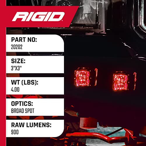 Rigid Industries - 20202 Rad Pod SM/ 2 (red)