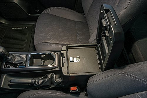 Tuffy Security Products Console Safe - '16-22 Tacoma; w/Fixed Center Console (Black)