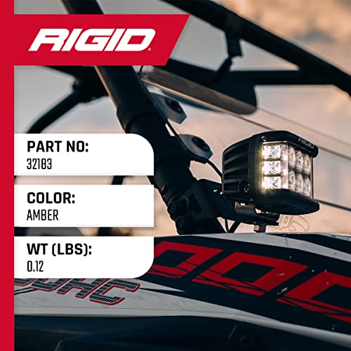 Rigid Industries 32183 | D-SS Series Light Cover, Amber: Automotive Headlight Protector