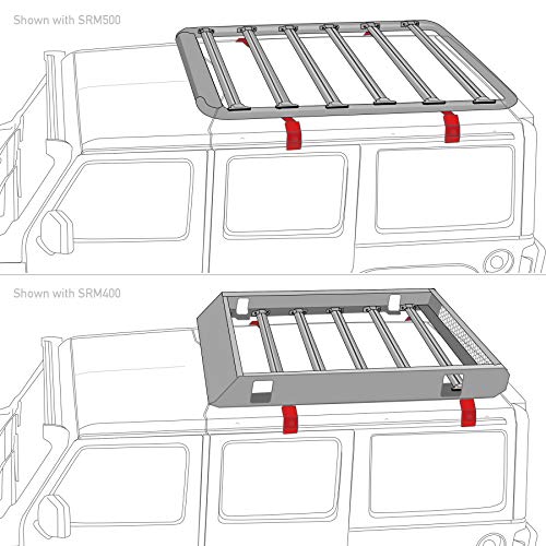 Go Rhino! SRM Gutter Mount Bracket Kit - 4 PCS