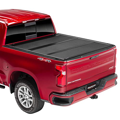 UnderCover ArmorFlex Hard Folding Truck Bed Tonneau Cover | AX32004 | Fits 2002 - 2018, 2019 - 2020 Classic Dodge Ram 1500 6' 4" Bed (76.3")