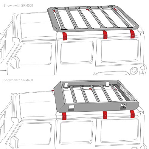 Go Rhino! SRM Gutter Mount Bracket Kit - 6 PCS