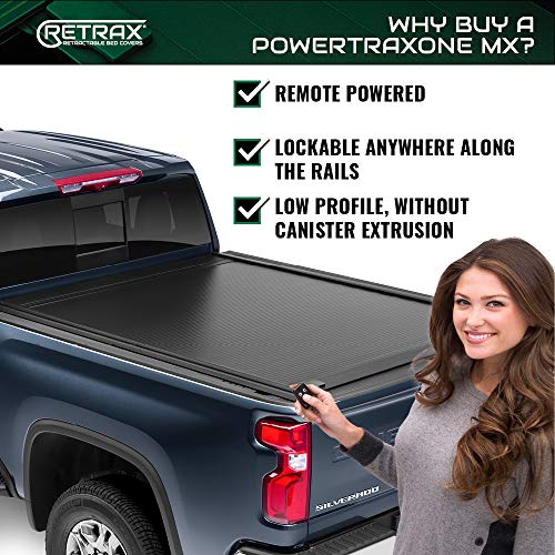 PowertraxONE MX Retractable Truck Bed Tonneau Cover | 70383 | Fits 2017 - 2023 Ford F-250/350 Super Duty 6' 10" Bed (81.9")