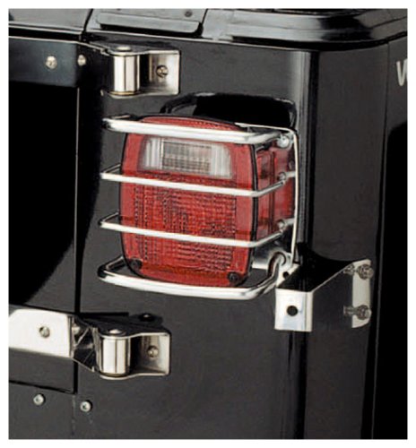 Smittybilt Tail Light Euroguards, Stainless - 8460