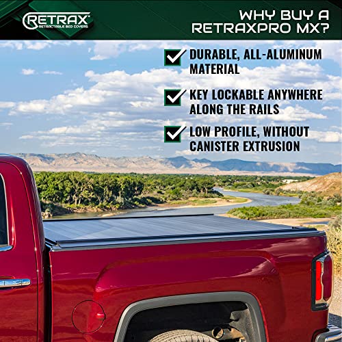 RetraxPRO MX Retractable Truck Bed Tonneau Cover | 80378 | Fits 2021 - 2023 Ford F-150 (incl. Raptor/Lightning) 5' 7" Bed (67.1")