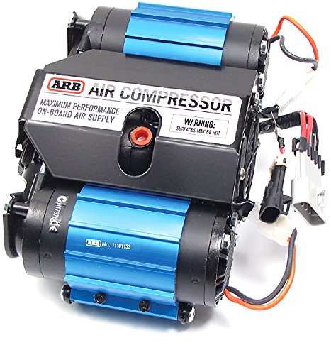 ARB CKMTA12 '12V' On-Board Twin High Performance Air Compressor, Ideal for Air Lockers Locking Differentials, Tire Inflator, Air Horn, Air Tools and Pneumatic Tools.