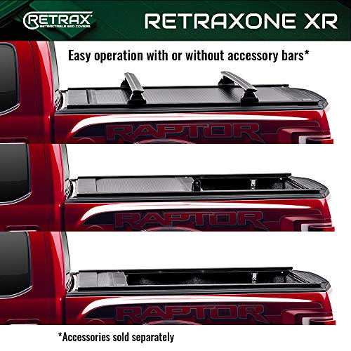 RetraxONE XR Retractable Truck Bed Tonneau Cover | T-60383 | Fits 2017 - 2023 Ford F-250/350 Super Duty 6' 10" Bed (81.9")