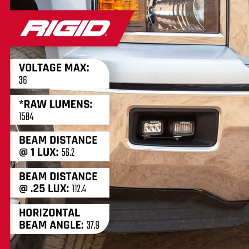 Rigid Industries – Roof Line Light Kit – 40 Inch SR Sport/Flood Combo Bar Included – Fits the 2021 Bronco Full Size