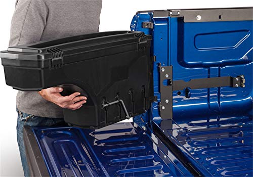 UnderCover SwingCase Truck Bed Storage Box | SC404D | Fits 2022 - 2023 Toyota Tundra (w/o trail edition boxes) Drivers Side , Black