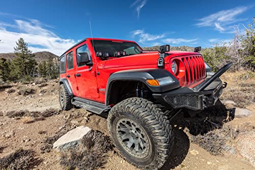 Go Rhino! D14506T Step Bars Fits Jeep Wrangler, Black