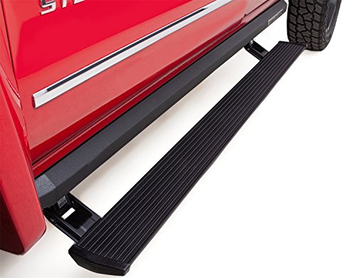 AMP Research 77154-01A PowerStep XL Electric Running Boards Plug N' Play System for 2014-2018 Silverado & Sierra 1500, 2015-2019 Silverado & Sierra 2500/3500 with Crew Cabs (Excludes Diesel)