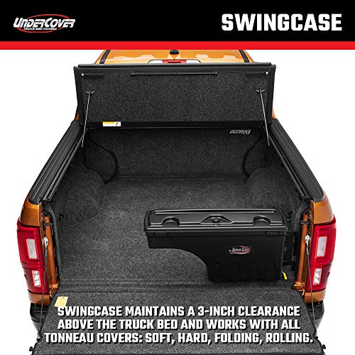 UnderCover SwingCase Truck Bed Storage Box | SC500P | Fits 2004 - 2015 Nissan Titan Passenger Side