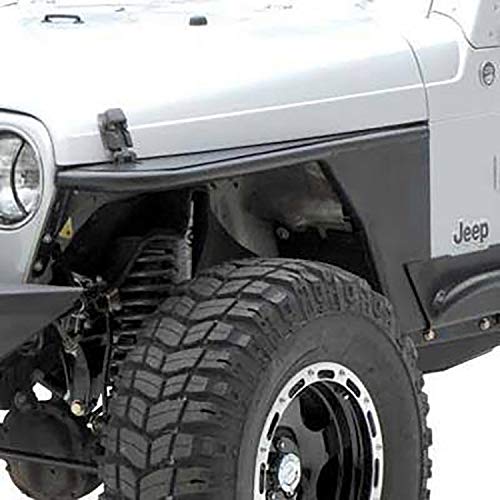 Smittybilt XRC Armor Front Tube Fenders (Black) - 76862