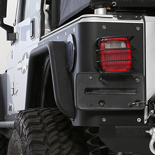 Smittybilt XRC Rear Bolt-on Flares for TJ - 76875, Textured Black