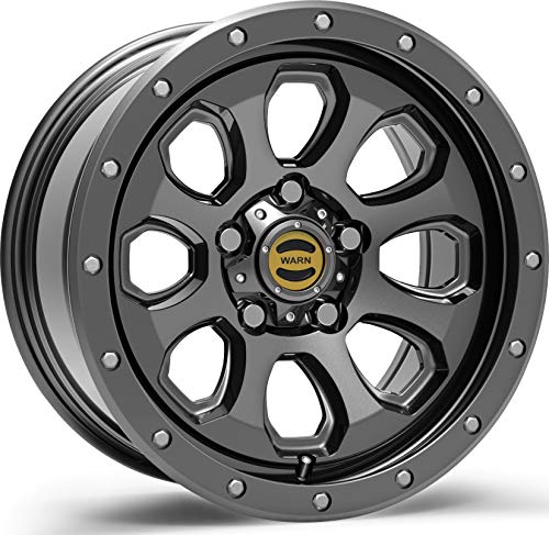 WARN 106686 Epic Wheels, Fits: Jeep Wrangler JL, JK and Gladiator JT - Moonsault, Gunmetal Grey