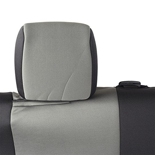 Smittybilt Neoprene Front and Rear Seat Cover Kit (Black/Gray) - 471422