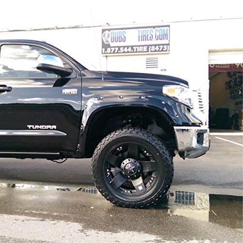 XD Series by KMC Wheels XD775 Rockstar Matte Black Wheel (20x8.5"/5x127, 139.7mm, +10mm offset)