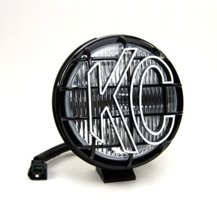 KC HiLiTES 1135 Apollo Pro 6"" 55W Replacement Fog Light with Polymax Housing and Stone Guard for Jeep Wrangler TJ