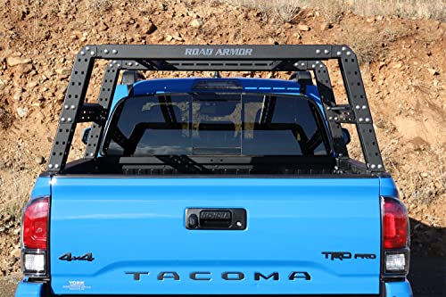 Road Armor 520BRS52B Treck Bed Rack System Fits 05-20 Gladiator Tacoma