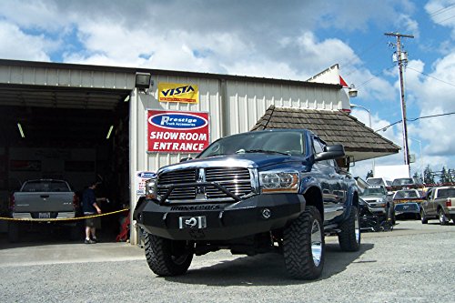 Iron Cross Automotive 22-625-06 Heavy Duty Front Bumper with Push Bar for 2006 to 2009 Dodge Ram 2500/3500