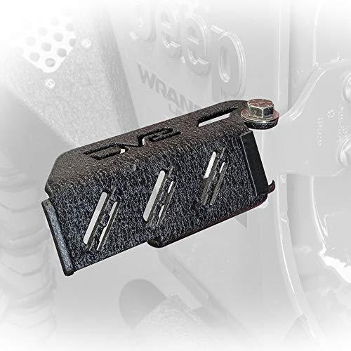 Foot Pegs Compatible with Jeep Wrangler JK, Wrangler JL & Gladiator JT | Hinge Mounted | Door-less Comfort | Sold in Pairs | Bolt-on Installation | DV8 Offroad