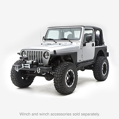 Smittybilt 76740D SRC Classic Front Bumper with D-Ring Mounts and Shackles for 1976-2006 Jeep® Wrangler TJ/YJ/LJ