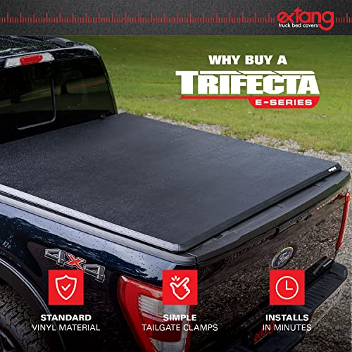 extang Trifecta e-Series Soft Folding Truck Bed Tonneau Cover | 77488 | Fits 2017 - 2022 Ford F-250/350 Super Duty 8' 2" Bed (98.1")