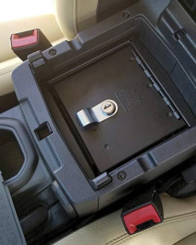 Tuffy Security Products Console Safe - '20-22 Gladiator / '18-22 Wrangler JL; w/Factory Console (Black)