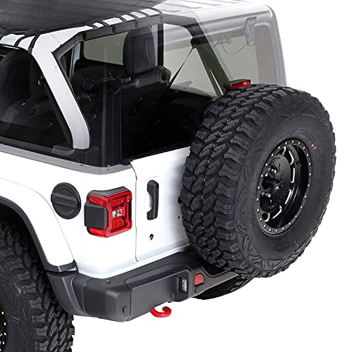 Smittybilt 97500 Extended Shade Top with Skylights for 2018+ Jeep Wrangler JL 4-Door