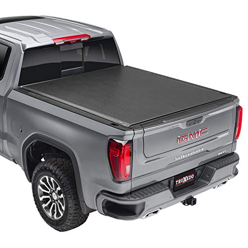 TruXedo Lo Pro Soft Roll Up Truck Bed Tonneau Cover | 571801 | Fits 2014 - 2018, 2019 Limited/Legacy Chevy/GMC Silverado/Sierra 1500 5' 9" Bed (69.3") , Black