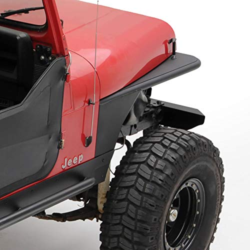 Smittybilt XRC Armor Front Tube Fenders (Black) - 76862