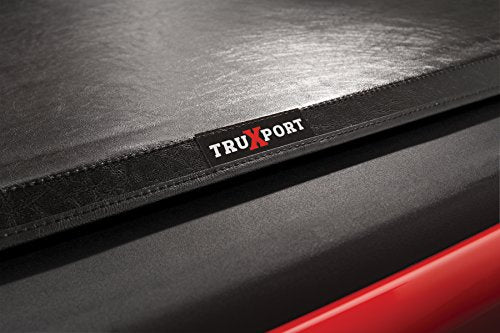 TruXedo TruXport Soft Roll Up Truck Bed Tonneau Cover | 244601 | Fits 1994 - 2001 Dodge Ram 1500, 1994-02 2500/3500 8' Bed (96") , Black