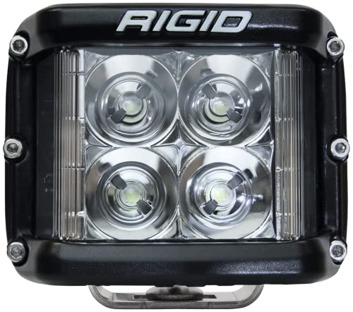 Rigid Industries D-SS PRO Side Shooter, Flood Optic, Surface Mount, Black Housing | Single