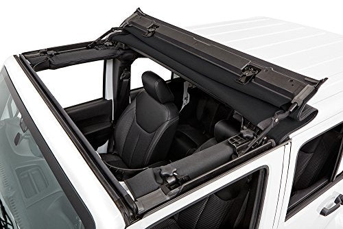 Bestop 52453-17 Black Twill Sunrider for Hardtop for 2007-2018 2-Door and Unlimited