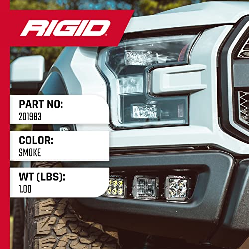 Rigid Industries Exterior Accessories, Smoke Automotive Light Protector